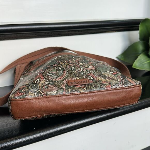 Sakroots Multicolor Floral Print Crossbody Shoulder Purse – Adjustable Strap, - Picture 6 of 7